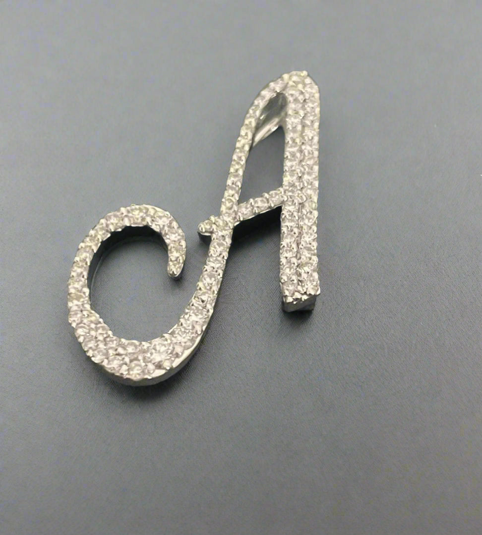 Diamond Gold Pendant “A”