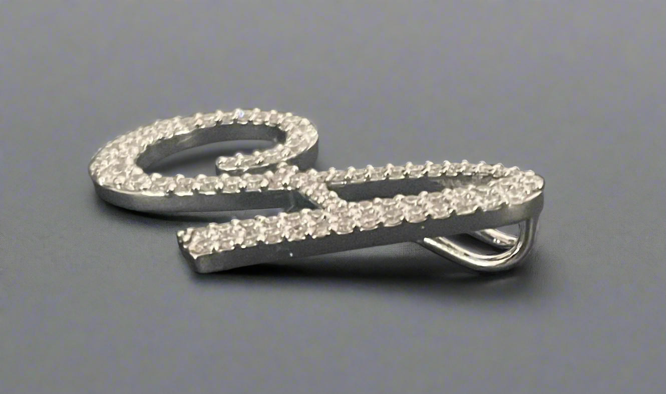 Diamond Gold Pendant “A”