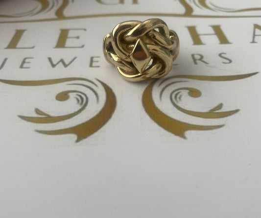 9ct Gold Men’s Knot Ring 30g