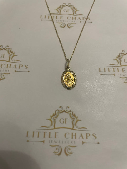 Children’s Saint Christopher Pendant & Necklace